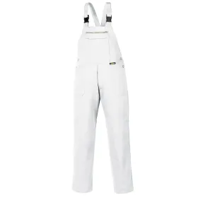 Latzhose 290g/m² &quot;BASIC&quot; Baumwolle 52, Weiß