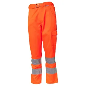 Warnschutz Bundhose &quot;UNI&quot; uni orange, 58