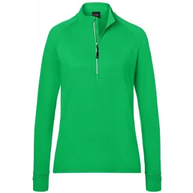 Damen Langarm-Shirt &quot;JN787&quot; M, fern-green