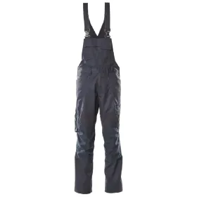 Latzhose &quot;ACCELERATE&quot; Stretch-Einsätze schwarzblau, 82C46 (EU 46)