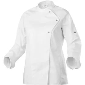 Leichte Damen Kochjacke &quot;1535-435&quot; Gourmet weiß S