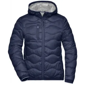 Damen Steppjacke &quot;JN1155&quot;-Daiber L, navy/silver